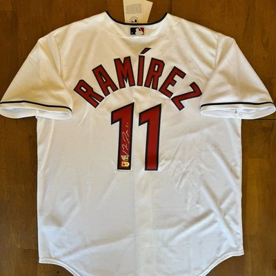 Jose Ramirez Signed Autographed Nike Jersey Fanatics COA - Image 1 of 4