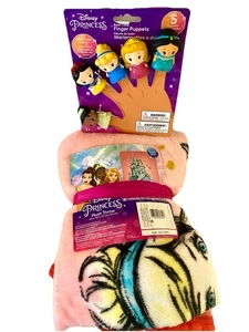 "Títeres de dedo de princesa Disney de 46x60"" y cinco princesas" - Imagen 1 de 5