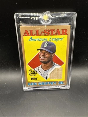 Reliquias de béisbol Topps All-Star 2023 serie 2 1988 oro/50 Ken Griffey Jr Salón de la fama Foto 1 de 4