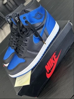 Talla 10.5- Air Jordan 1 Retro Alto OG EP Satinado Real (numerado/701) Foto 1 de 4