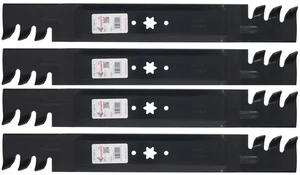 Rotary® 14419 4 Mower Blades for Cub Cadet® MTD® 74204290 46" Deck - Picture 1 of 7