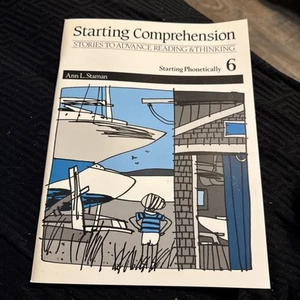 Starting Comprehension Starting Phonetically 6: Paperback Book By Ann Staman - Picture 1 of 13