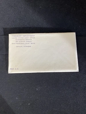 1965 United States Special Mint Set Sealed 40% Silver Half Dollar Free Shipping - Image 1 of 2