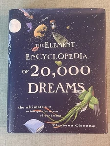 The Element Encyclopedia of 20000 Dreams by Theresa Cheung Hardcover 2006 - Picture 1 of 17