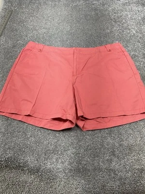 Dockers Favorite Fit 100% Cotton Coral Bermuda Shorts 24 (Possibly New WO Tag) - Image 1 of 4