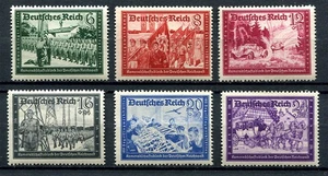 German Reich WW II : Nazi camaraderie set from 1941 - mint NH - Picture 1 of 1