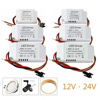 LED Driver 1W 3W 7W 8W 12W 18W 25W 36W Transforme AC 240V 300mA - Image 1 of 4