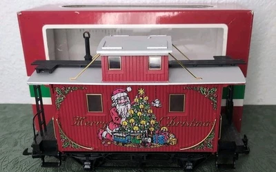 LGB  Merry Christmas Caboose G Scale 44650 - Image 1 of 4