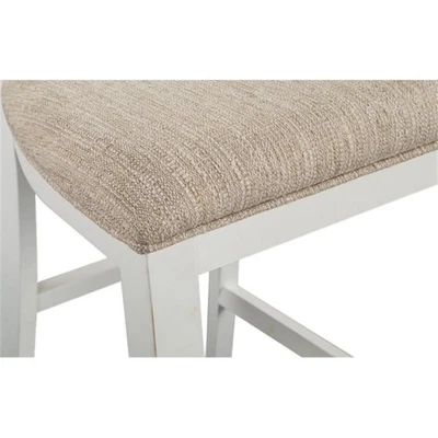 Silla de mostrador Magnussen Heron Cove con asiento tapizado Foto 1 de 4