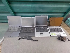 4 x Laptop Konvolut /HP /Asus/ Toschiba /Fujitsu/Siemens ungeprüft Teile - Bild 1 von 14