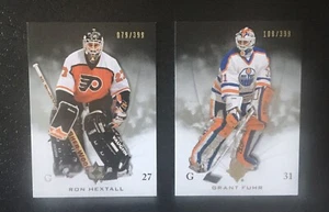 2010-11 UD ULTIMATE HEXTALL/FUHR LOT (2) #d 79 & 108 OUT OF 399 CARD #’s 40 & 26 - Picture 1 of 6