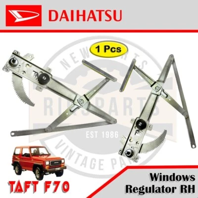 Regulador de ventana manual derecho para DAIHATSU F70 TAFT ROCKY FOURTRAK NUEVO 1 pieza Foto 1 de 4