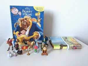 Disney Beauty & The Beast Busy Book + Figures & Story Mat - Picture 1 of 9