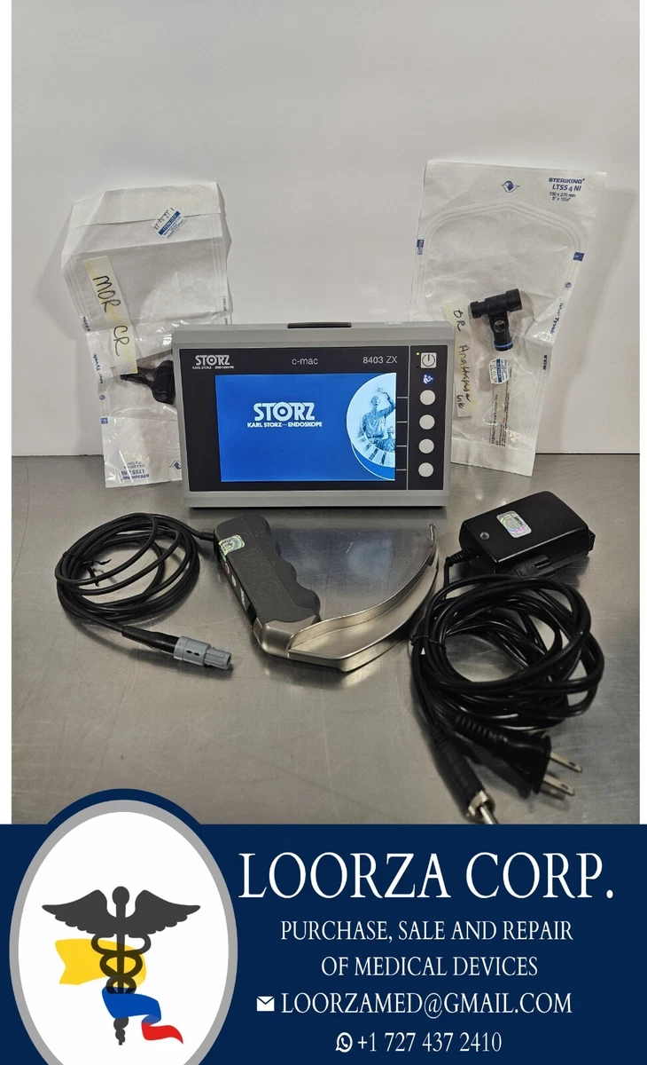 Karl storz C mac video laryngoscope 8403 ZX with C mac handle 8401