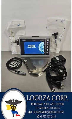 Karl storz C mac video laringoscopio 8403 ZX con mango C mac 8401 BXC Foto 1 de 4