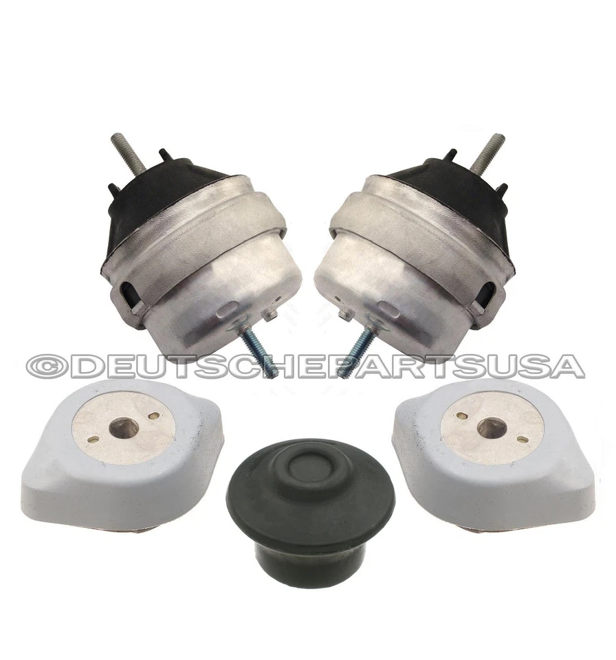 AUDI A4 A4 QUATTRO 2.8 V6 Motor Motor TRANSMISIÓN TRANNY SNUB Montaje Soportes 5 Foto 1 de 1