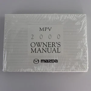 2000 Mazda MPV Minivan Owner's Operator Manual OEM Original New Sealed - Foto 1 di 3