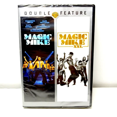 Magic Mike/Magic Mike XXL (DVD) Warner Bros. 2012 (New Sealed) - Image 1 of 4