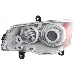 Headlight HID Left Driver Fits 2008-2016 Chrysler Town & Country - Picture 1 of 4