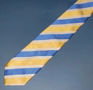 SHIPS FREE Donald J Trump Signature Classy Silk Neck Tie Repp Striped *A18 - Picture 1 of 5