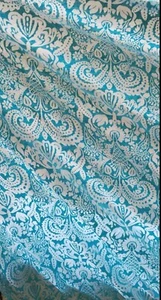 Blue Mesh Tee Shirt fabric - Picture 1 of 2