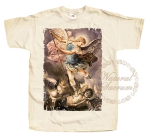 T-Shirt katholisch natürlich Saint Michael Archangel V16 Vintage Größen S - 5XL - Bild 1 von 5