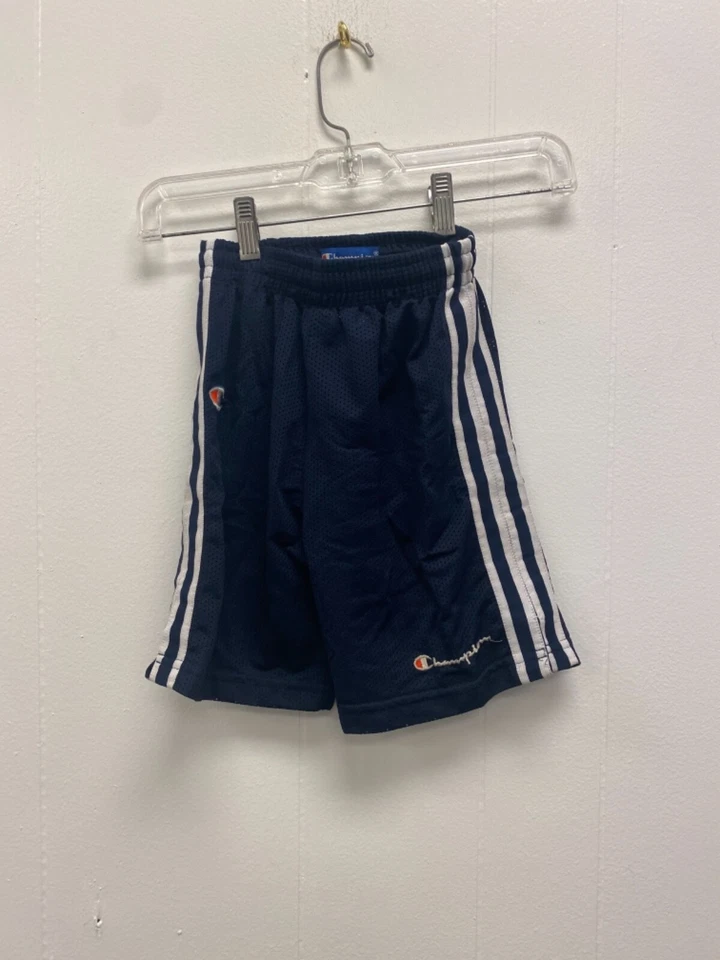 Champion Boy's Essential Script Logo Mesh Shorts Size M (5-6) - Image 1 of 4