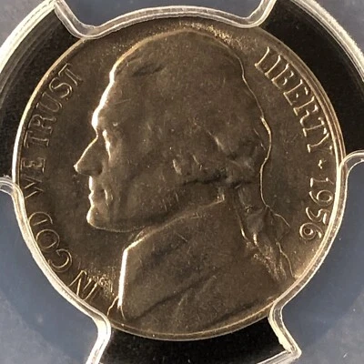 Jefferson 1956 5C níquel graduación profesional MS65 35398909 Foto 1 de 4