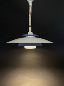 Horn Hängelampe Modell 315 Danish Design Blau/Weiß Pendellampe ähnlich Poulsen - Bild 1 von 19