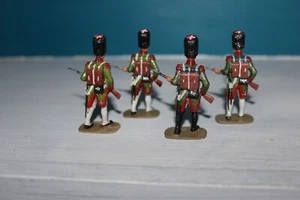 PAINTED ORANGE AND WHITE NAPOLEONIC LIPPE GUARD GRENADIERS AIRFIX (A) - Picture 1 of 6