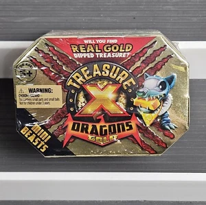 Treasure X Dragons Gold Mini Beasts Dig & Build By Moose Toys New Factory Sealed - Picture 1 of 7