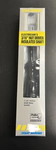EJE AISLADO CONDUCTOR DE TUERCA CALTERM 66243 ELECTRICISTA 3/16" NUEVO EN CAJA - Imagen 1 de 6