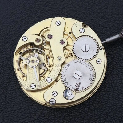 Swiss Tavannes Pocket Watch Movement Good Balance 39.7mm x 5.4mm Watchmakers - Image 1 of 3