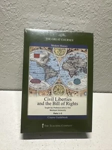 Great Courses Civil Liberties & The Bill of Rights - 6-DVDs w/ Guidebook - Picture 1 of 3