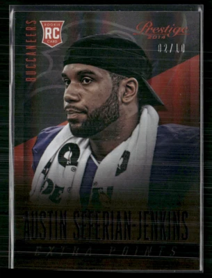 Austin Seferian-Jenkins 2014 Prestige Black Extra Points RC 2/10 #208 - Image 1 of 2