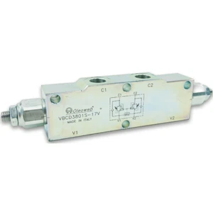 Dual Counter Balance, Over Centre Valve, Load Hold Valve 3/8" Bspp Italy - Picture 1 of 4