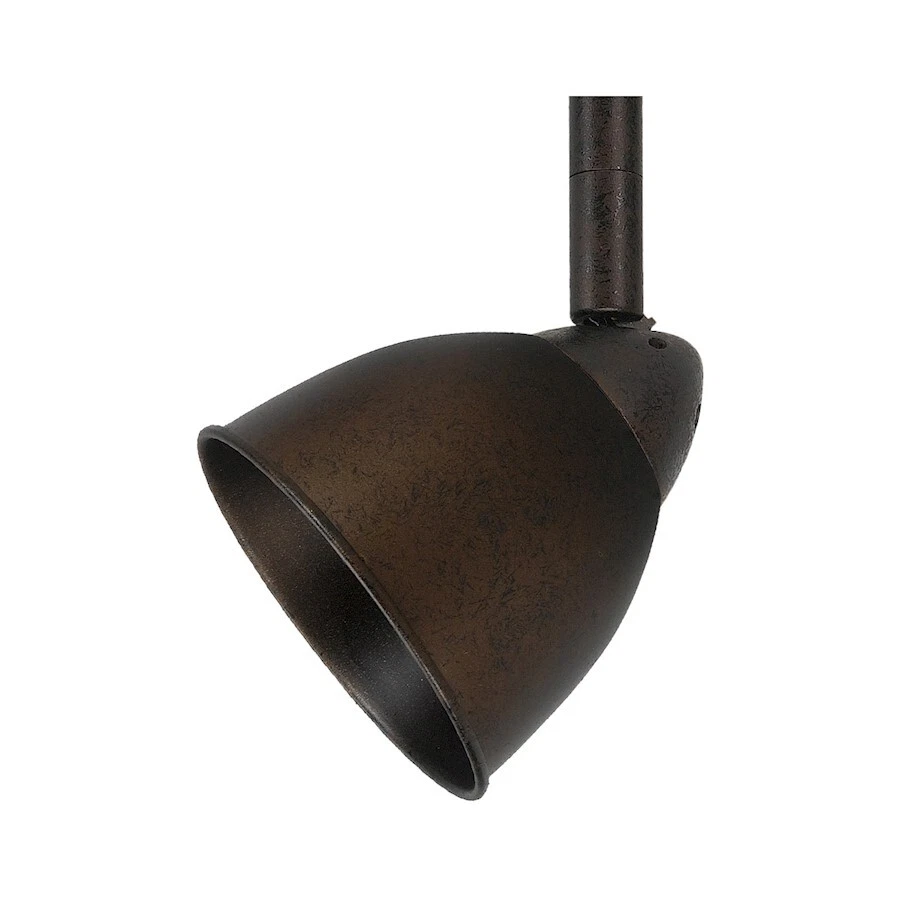 Cal Lighting Serpentine 1 Light Track Head, Dark Bronze/CRU - HT-954-DB-CRU - Image 1 of 1