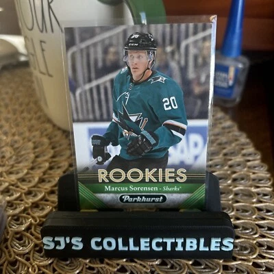 2017-18 Upper Deck Parkhurst Hockey Rookie NHL Card #278 MARCUS SORENSEN-SHARKS - Image 1 of 2