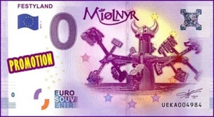 UEKA / FESTYLAND / BILLET SOUVENIR 0 € / NULL EURO-SCHEIN / 0 € 2017-1 - Picture 1 of 1