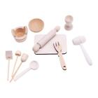 11 Pieces 1/12 Miniature Baking Set Simulation Accessories Toy Doll Accessories