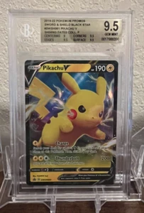 Pokémon - Sword & Shield - Black Star Promos Pikachu V SWSH061 BGS 9.5 GEM MINT - Picture 1 of 2