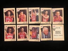 1989-90 ProCards CBA PENSACOLA TORNADOS singles - choose from list