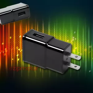 20 USB HOME WALL TRAVEL ADAPTER POWER CHARGER 2A BLACK GALAXY TAB NOTE S4 CAMERA - Picture 1 of 1