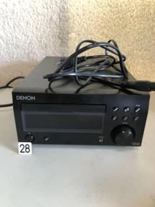 Denon RCD-M41 Black AM/FM Radio Tuner CD Receiver Power Amplifier AC 100V USED - Picture 1 of 12