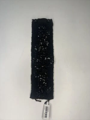 Bracelete Banana Republic com miçangas preto novo com etiquetas estilo vitoriano - Imagem 1 de 4