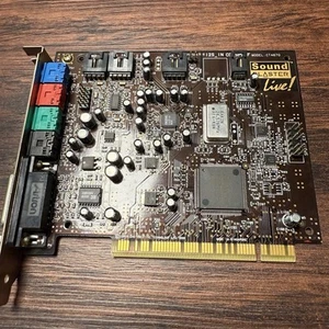 Creative Labs Sound Blaster Live! PCI Sound Card CT4670 - Zdjęcie 1 z 3