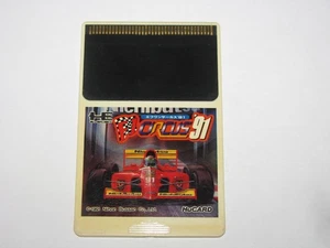 F1 Circus '91 PC Engine HuCard Japan import card only US Seller - Picture 1 of 2