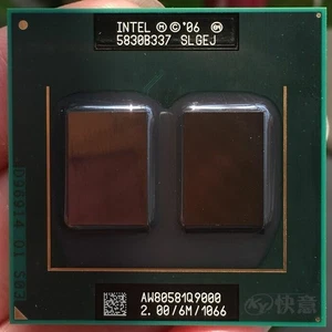 For Intel Core 2 Quad Q9000 2.0GHz 6MB 1066MHz Socket P Laptop CPU - Bild 1 von 1