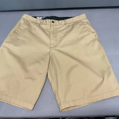 Mens Volcom True to This Khaki Chino Shorts Size 36 11" Inseam - Image 1 of 4