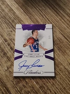 Panini 2019 Perfetto Momentous Ametista /3 Jerry Lucas Auto Royals Kings - Foto 1 di 2